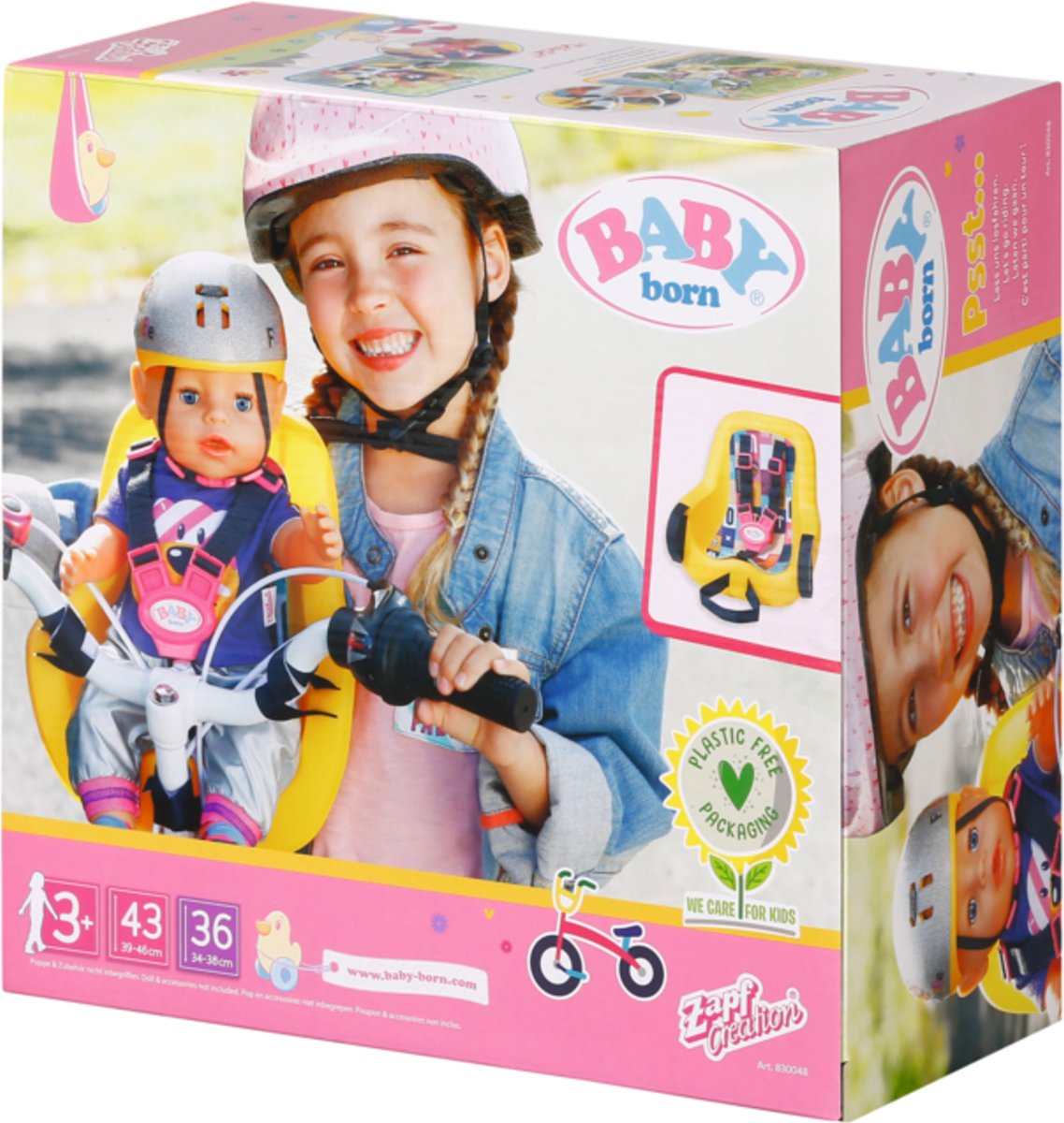 BABY born Fietsstoeltje - Geel — afbeelding 19