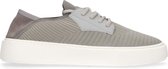 Sacha - Heren - Taupe sneakers met witte zool - Maat 43