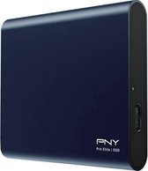 Externe SSD - PNY - Pro Elite in blauwe behuizing - 500 GB - (PSD0CS2060NB-500-RB)