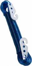 waslijn 20 meter PVC blauw 3-delig