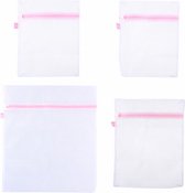 waszakkenset 33-43-50 cm polyester wit 4-delig
