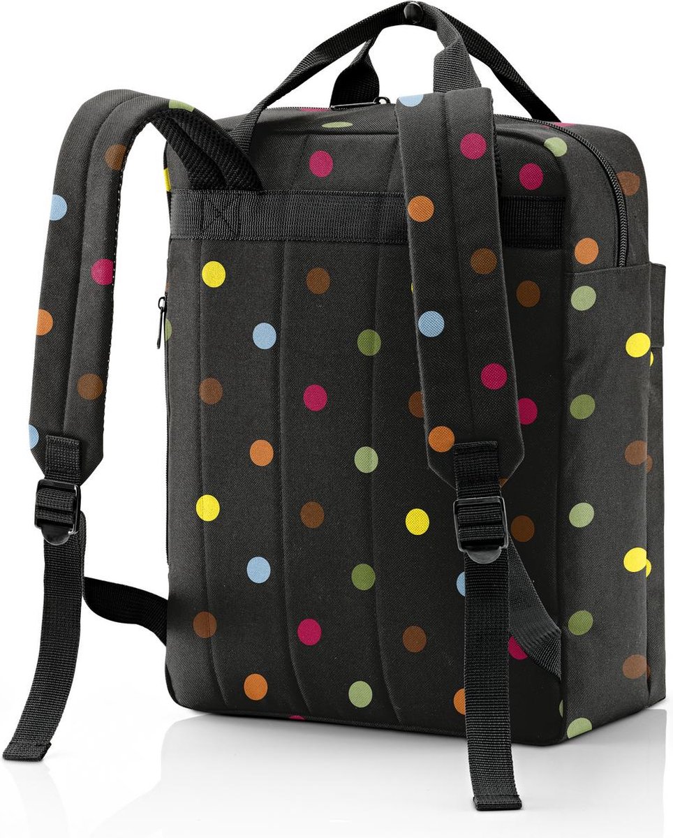 Sac Shopper M 51 cm - REISENTHEL - Mixed dots red - Matériau