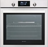 Bol.com Sharp Home Appliances K-71V28IM2 78 l A Roestvrijstaal aanbieding
