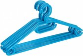 kledinghangers Easy 40,5 x 21 cm PP blauw 10 stuks