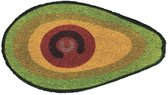 deurmat avocado 40 x 70 cm kokosvezel/PVC groen