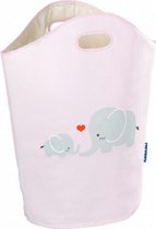wasmand Elli junior 24 liter polyester roze