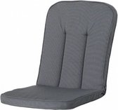 tuinkussen Carlo Calvia Rib 100 x 48 cm dralon grijs