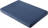 loungekussen Panama 80 x 120 cm polykatoen blauw