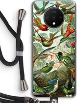 Case Company® - OnePlus 7T hoesje met Koord - Haeckel Trochilidae - Telefoonhoesje met Zwart Koord - Bescherming aan alle Kanten en Over de Schermrand