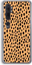 Case Company® - Xiaomi Mi Note 10 Pro hoesje - Panter - Soft Cover Telefoonhoesje - Bescherming aan alle Kanten en Schermrand