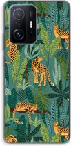 Case Company® - Xiaomi 11T hoesje - Luipaard 2 - Soft Cover Telefoonhoesje - Bescherming aan alle Kanten en Schermrand