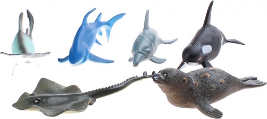Animal World oceaan dieren – 6 stuks