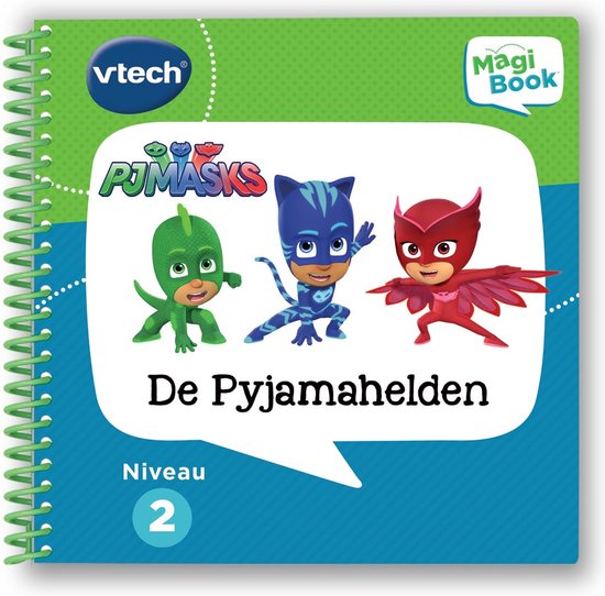 Foto: Vtech magibook activiteitenboek pj masks de pyjamahelden educatief speelgoed niveau 2 6 tot 8 jaar