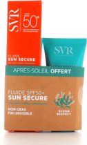 SVR Sun Secure Fluide Fini Invisible + Gratis Aftersun Melk 50ml Lotion SPF50+ 100ml