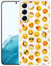 Galaxy S22+ Hoesje Emoji - Designed by Cazy