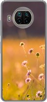Telefoonhoesje Geschikt voor Xiaomi Mi 10T Lite 5G hoesje - Bloemen - Licht - Roze - Siliconen Telefoonhoesje Telefoonhoesje