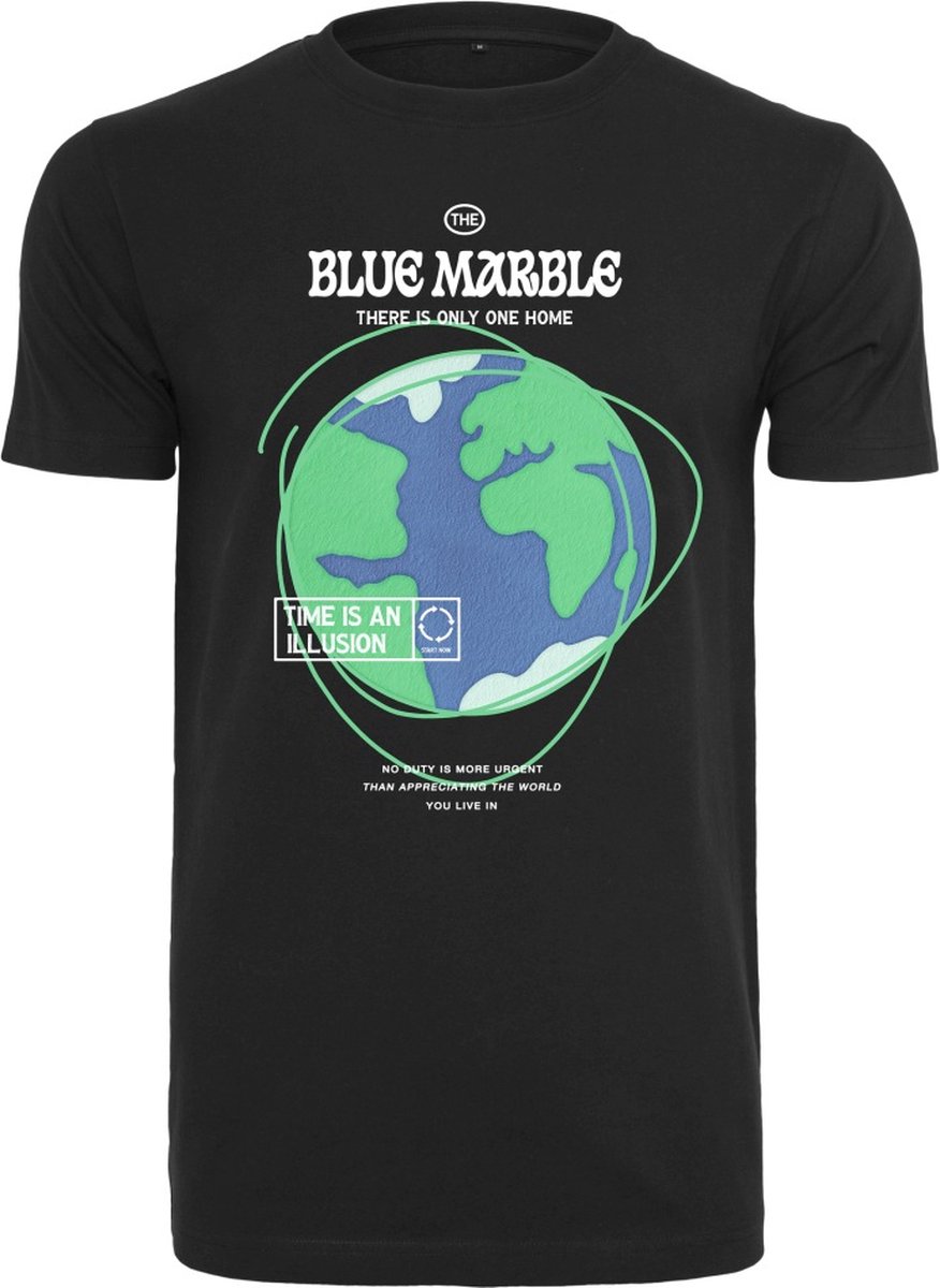 Urban Classics Heren Tshirt -S- Marble Zwart