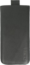 Huawei P30 Lite Hoesje - Valenta - Pocket Classic Serie - Echt Leer Insteekhoes - Zwart - Hoesje Geschikt Voor Huawei P30 Lite