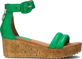 Omoda 722025 Sandalen - Met Sleehak - Dames - Groen - Maat 41