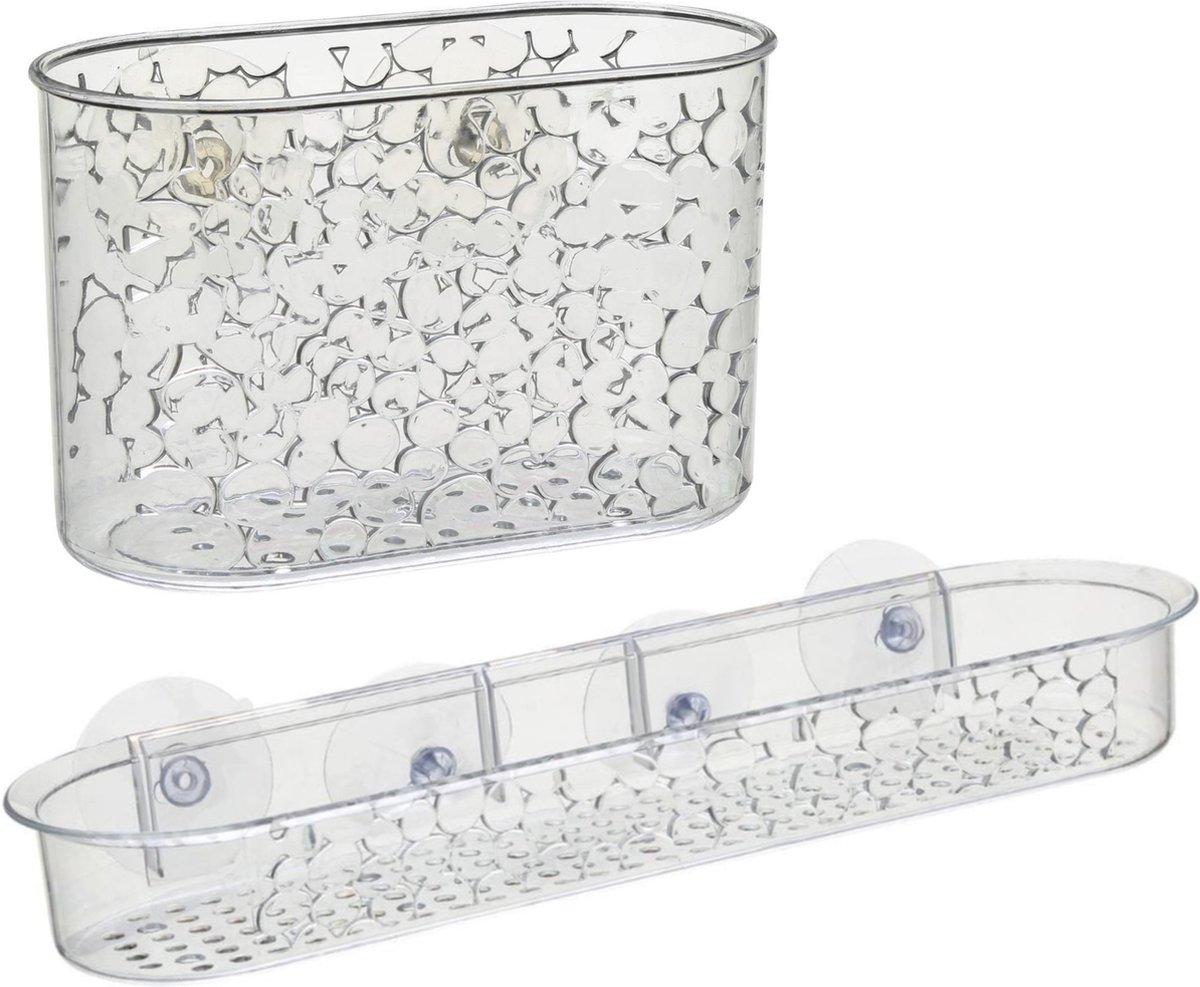 VOSSOT 8 stuks kunststof aquariumrooster, 30 x 15 cm, met 48 houders en