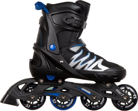 Coolslide Fenêtres Rollers Skate Patins à roues alignées - Taille 40-43 - Unisexe - noir/bleu/blanc