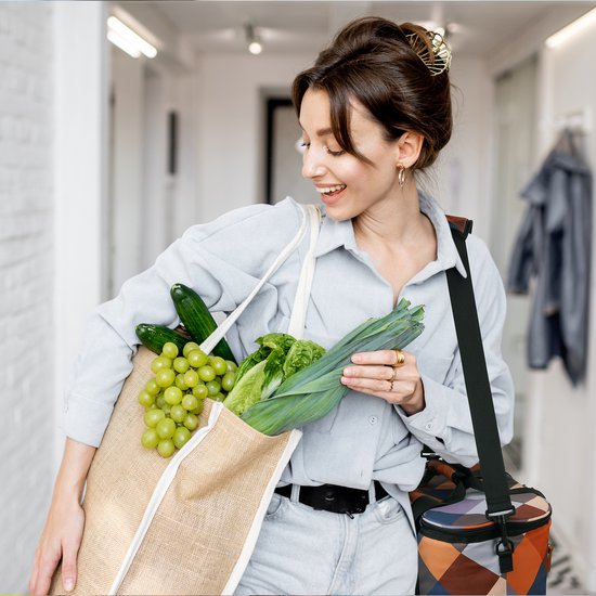 Brisby 4 Laags Geïsoleerde Koeltas - Boodschappentas 21 Liter - Block van Brisby — afbeelding 3