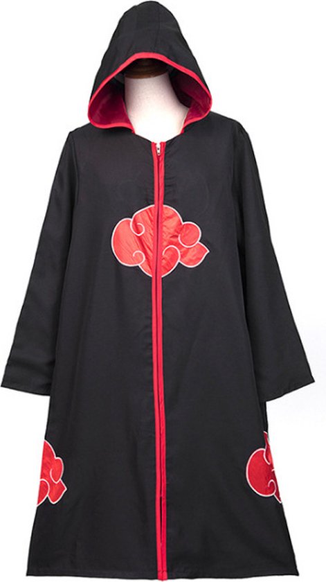 LBB - Akatsuki cloak - Met capuchon - Cosplay - One size - Obito - Naruto  kleding -... | bol.com