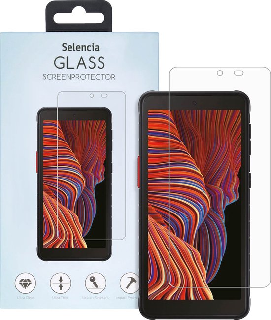Selencia Screenprotector Geschikt voor Samsung Galaxy Xcover 5 Tempered Glass - Selencia Gehard Glas Screenprotector