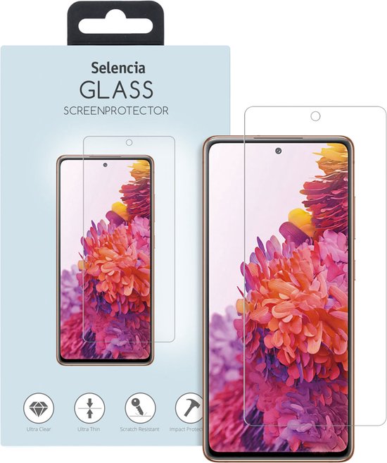 Selencia Screenprotector Geschikt voor Samsung Galaxy S20 FE Tempered Glass - Selencia Gehard Glas Screenprotector