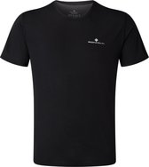 Ronhill Core SS Tee Heren - sportshirts - zwart/wit - Mannen