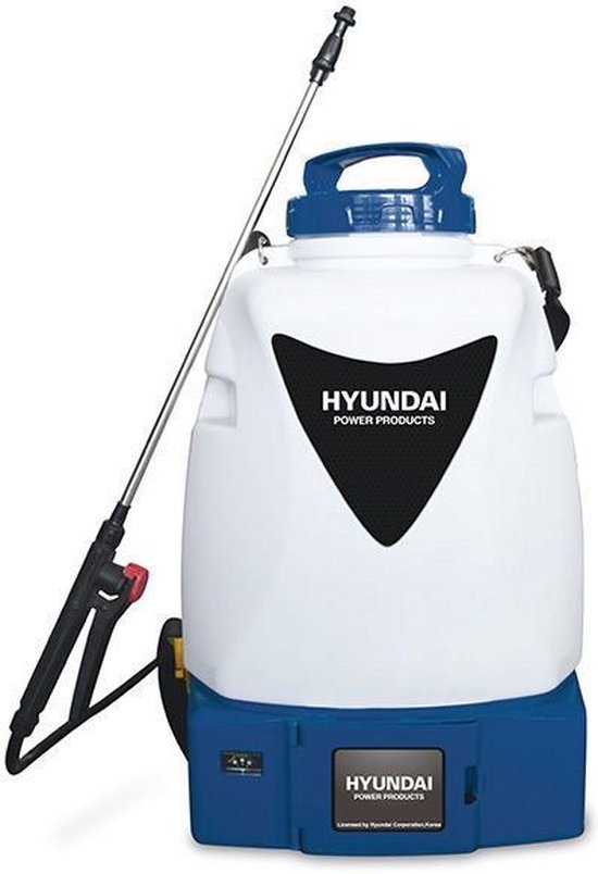 Hyundai accu drukspuit zuurbestendig - Druksproeier 20 liter - incl. Rugdrager