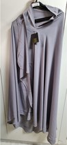 Rayhana Ghimar Hadiyah Knie khimar L Grijs