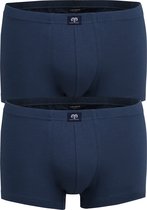 Ceceba heren boxers buikmodel (2-pack) - blauw - Maat: XL
