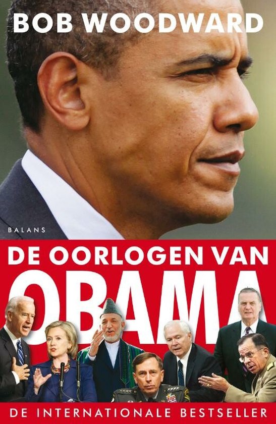 Cover van het boek 'De oorlogen van Obama' van B. Woodward