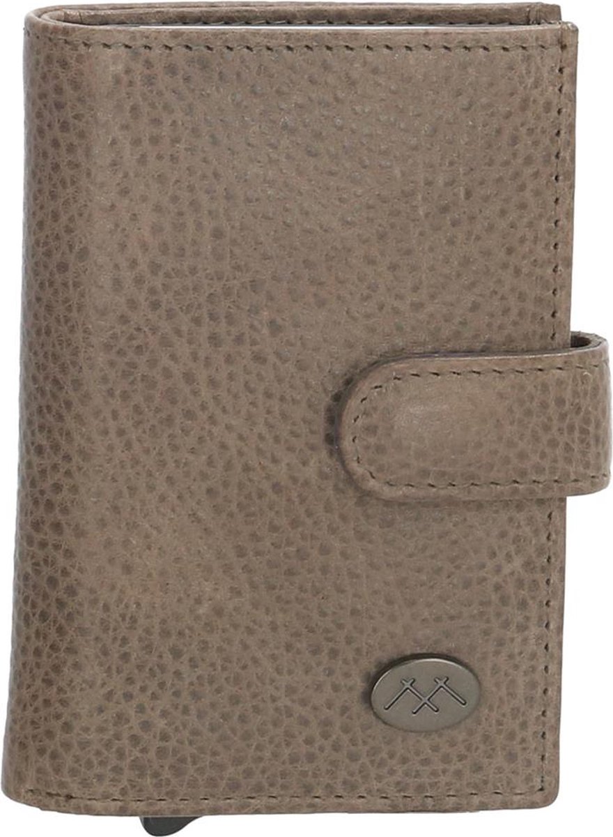 Micmacbags Côte dAzur Safety Wallet - Middengrijs