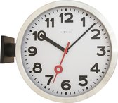 NeXtime NE-3217 Wandklok Dia. 38 Cm, Aluminium/glas, Wit