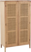 Kast | hout | naturel | 80x40x (h)140 cm