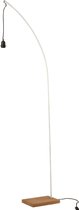 - Voet | hout | zwart | 49x20x (h)184.5 cm