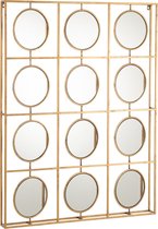 Wanddecoratie | metaal | goud | 88x8x (h)117 cm