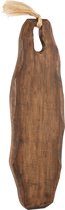 Snijplank | hout | bruin | 20x3x (h)63 cm