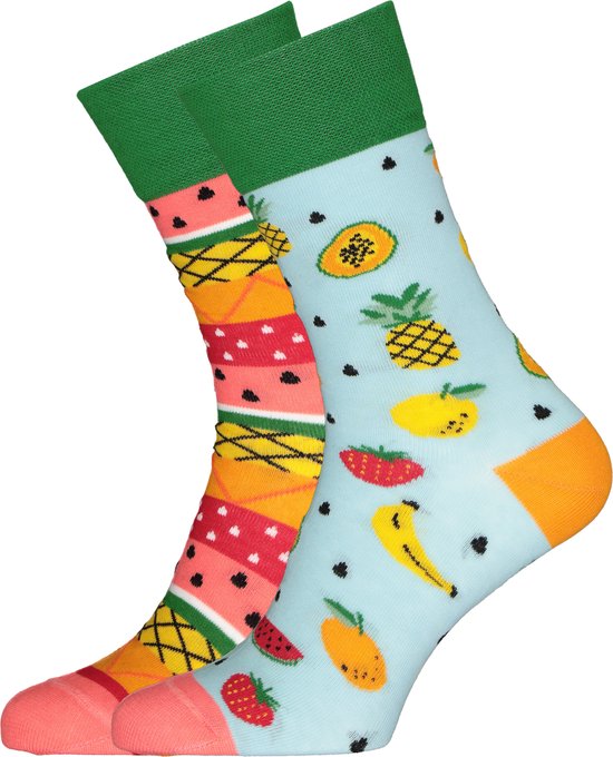 Many Mornings Socken FRUTTI DI MARE | NoShow Socken | Größe 43-46 | Mismatched Design