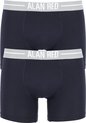 Alan Red - Boxershorts Navy 2Pack - Heren - Maat M - Body-fit