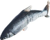 Trixie spartel vis met catnip van stof assorti 30 cm