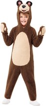 Funidelia | Costume d'ours - Masha et l'ours pour garçon taille 3-4 ans 98-110 cm ▶ Masha and the Bear