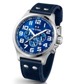 TW Steel Pilot TW403- Horloge - 48 mm - Blauw | bol.com