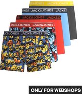 Jack & Jones heren boxershort 5-Pack - Graffiti - XXL