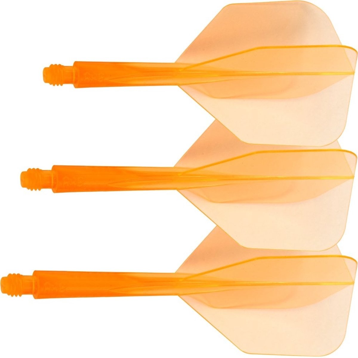 Condor AXE NEON Small Flight System - Long Orange