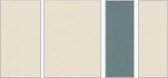 Akoestische wandpanelen - EASYultra Set  -  Akoestische panelen - Stootvast - Esthetisch - Brandveilig - Akoestisch - Luxe uitstraling - EASY Noise Control - Aluminium