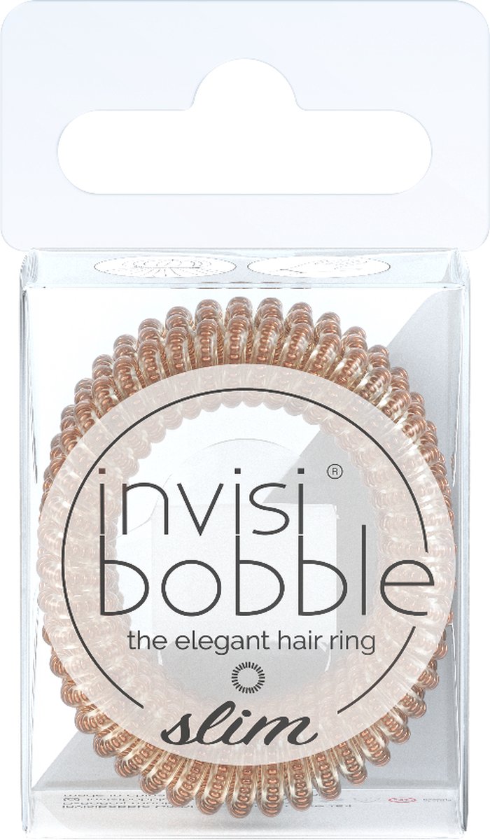 Invisibobble SLIM Bronze And Beads