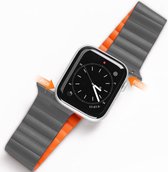 Dux Ducis Apple Watch 42MM / 44MM / 45MM Bandje Magneetsluiting Grijs